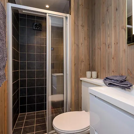 Nyaraló Gorgeous In With Kitchen Sjusjøen